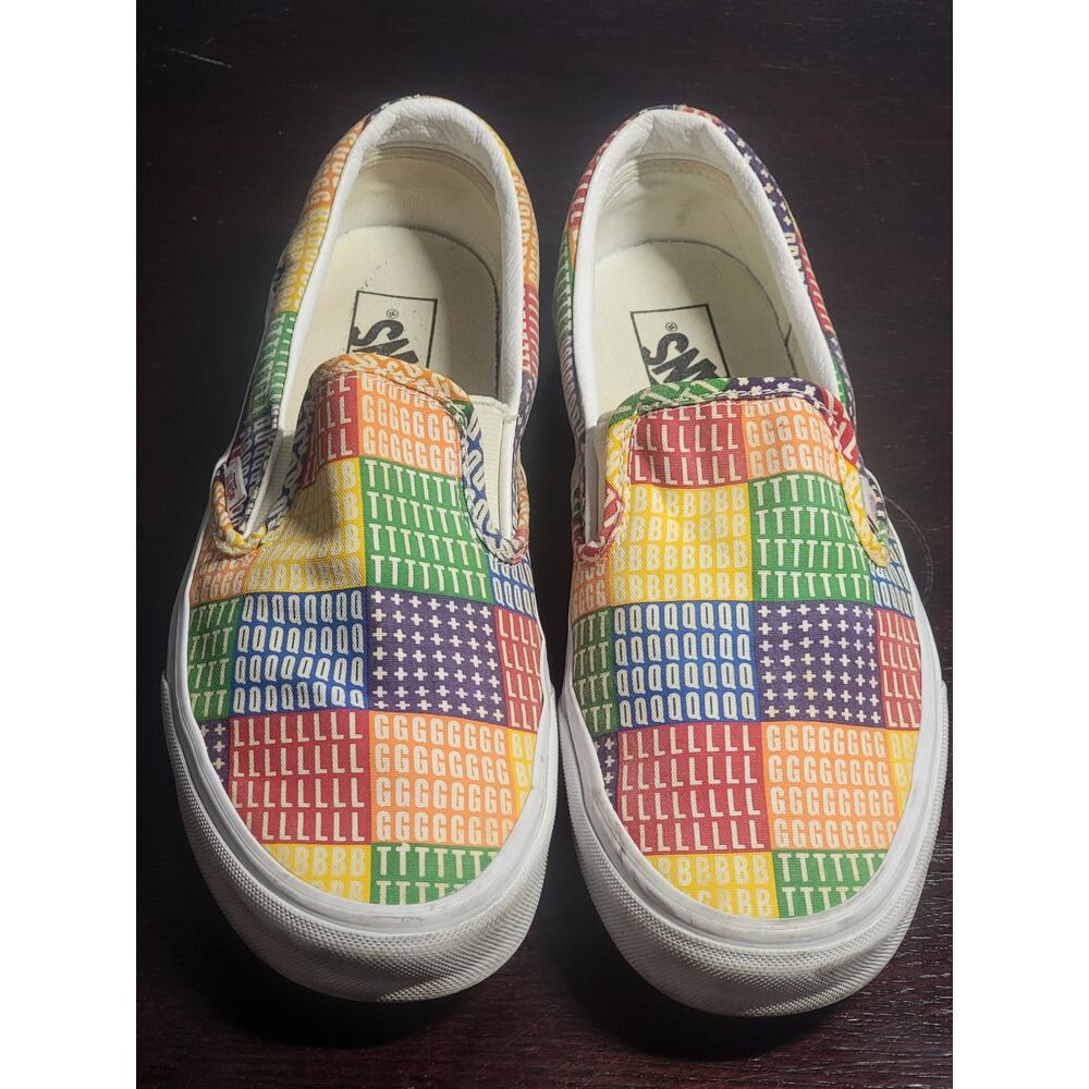 Vans LGBTQ+ Rainbow Pride shoes